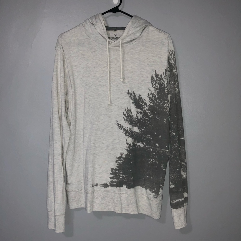 American Eagle Classic Fit Hoodie T-Shirt Medium